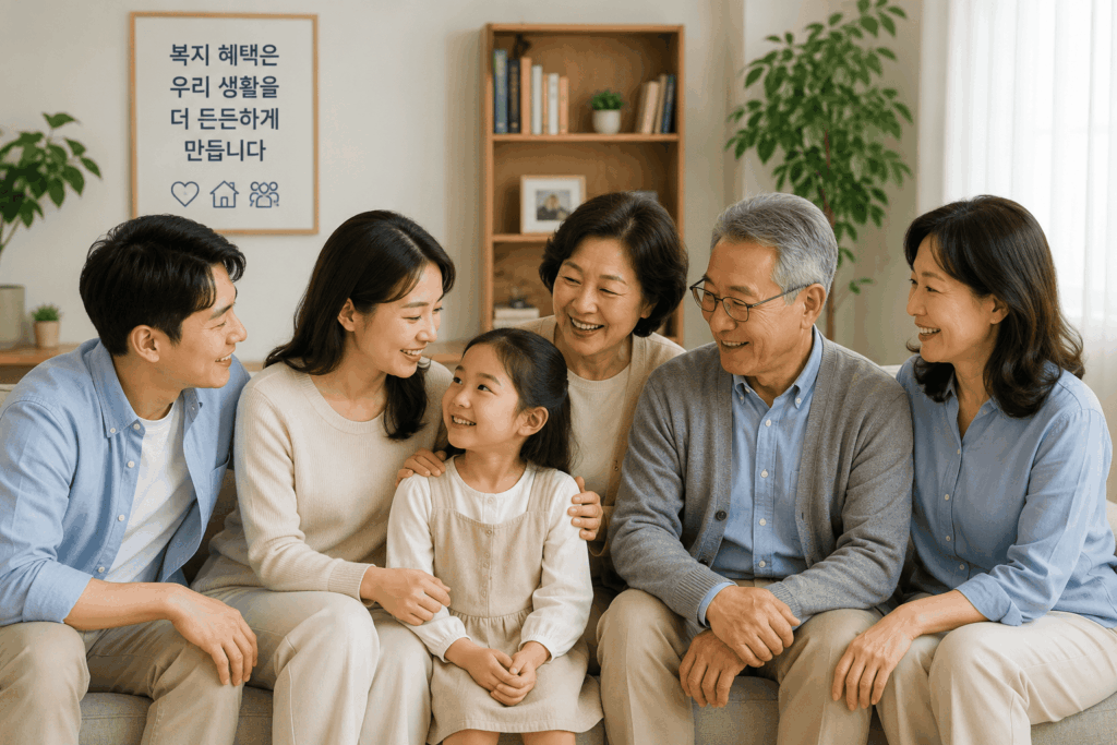 연령과 생활조건에 따라 달라지는 복지혜택 대상